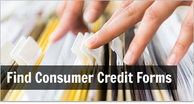 Find Consumer Credit Forms